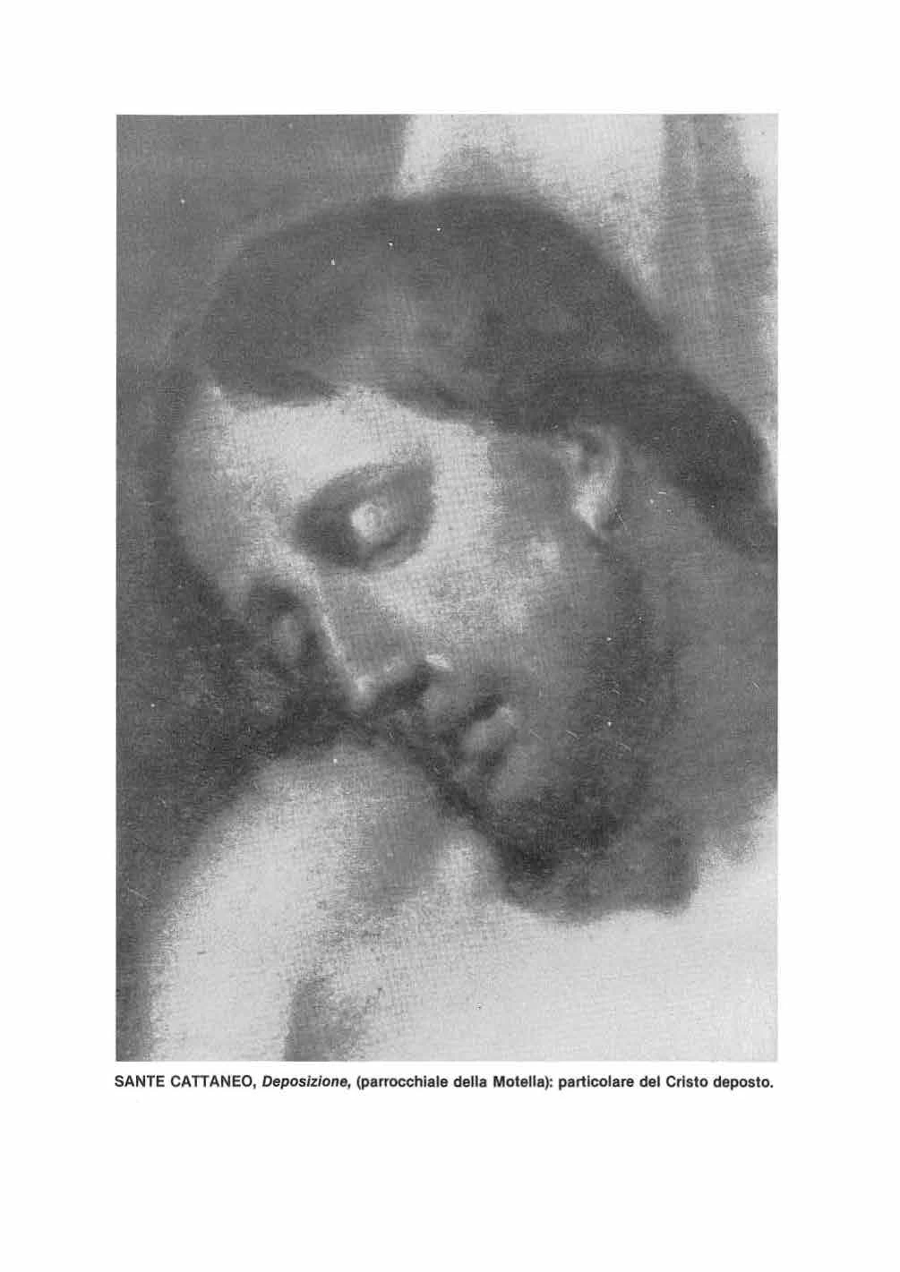   110-Sante Cattaneo-Cristo - parrocchia della Motella - dettaglio